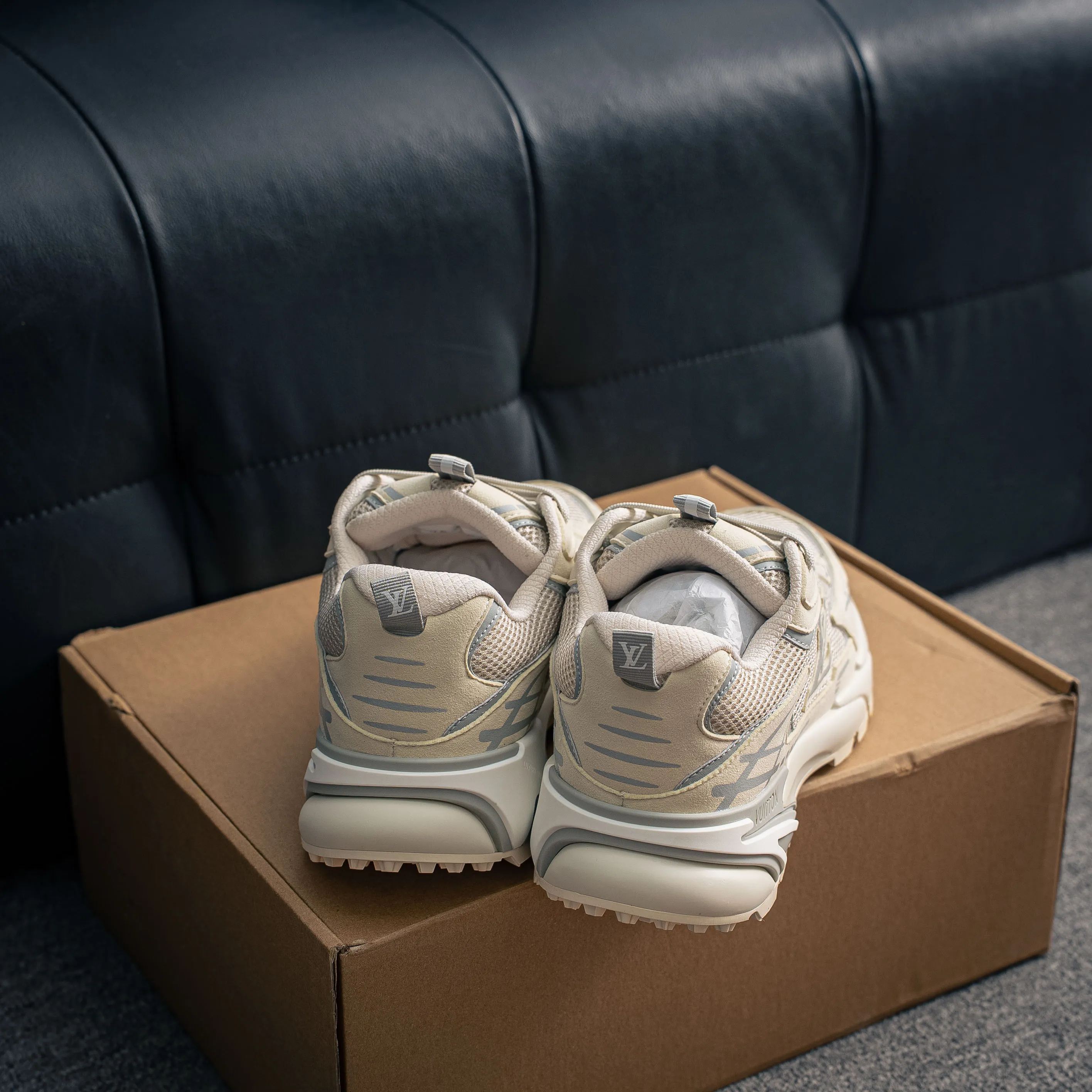 # Lv Tatic Runner Tatic Runner Series Platform Sole Chunky Sneakers， Retro Shoes ， 。Shoes ， "VUITTON